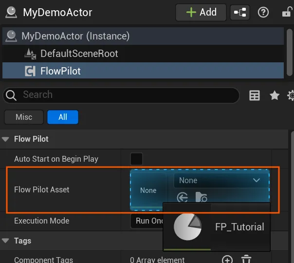 Link FlowPilot Asset